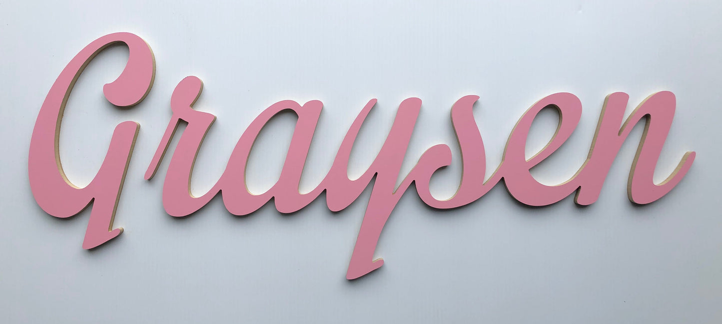 Custom Nursery Name: -SALE- Buy one Get one 50% Off