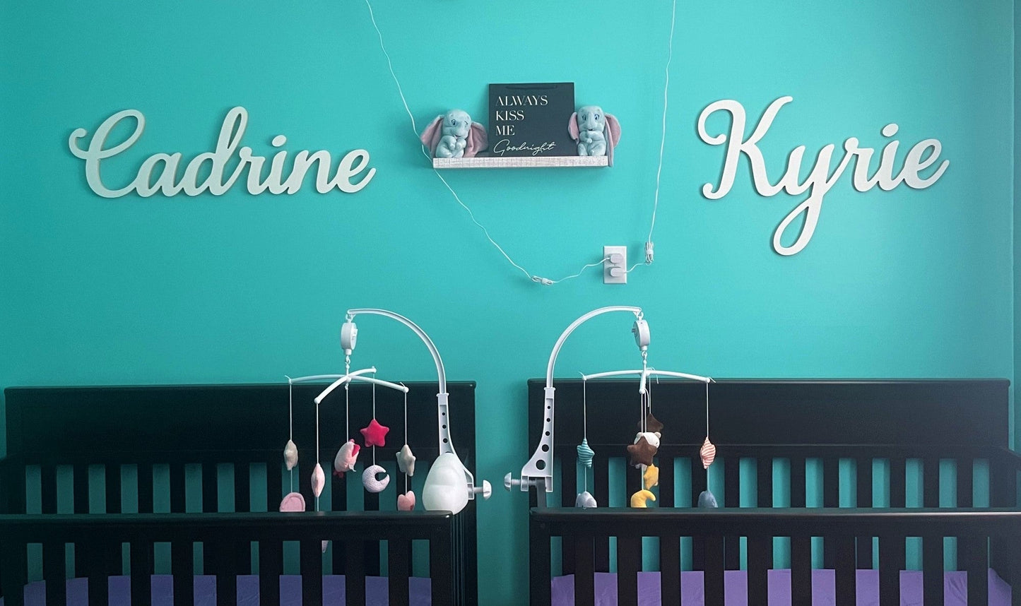Custom Nursery Name: -SALE- Buy one Get one 50% Off